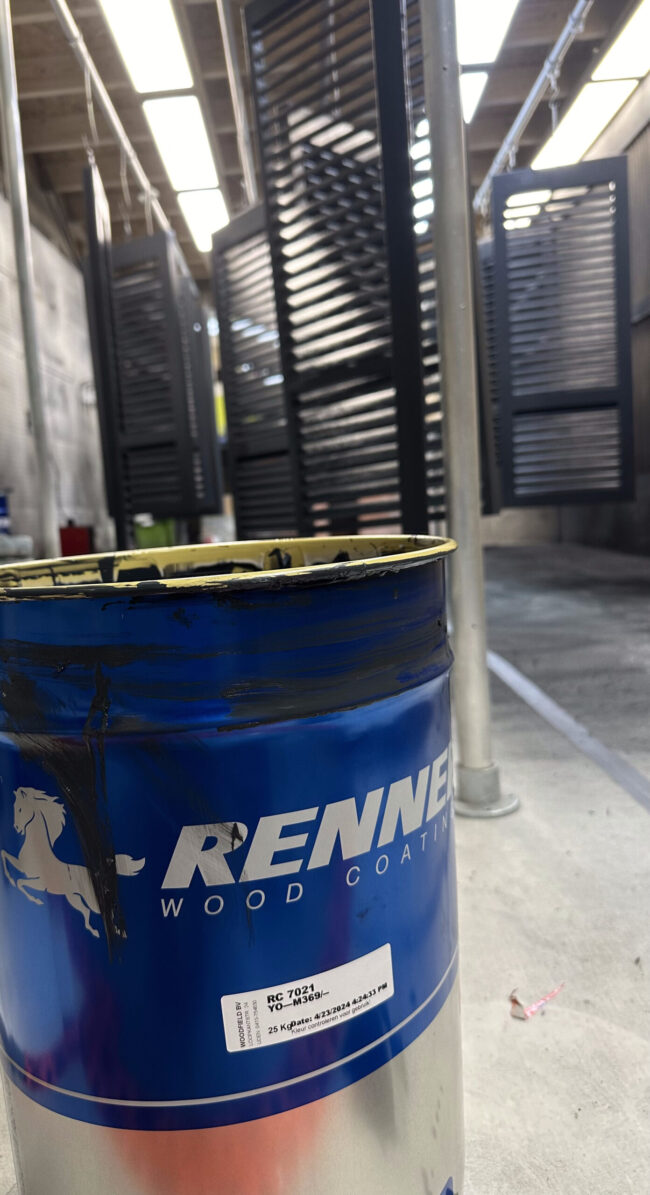 Renner voor shutters
